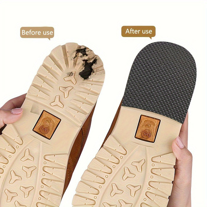 1roll Wear-Resistant Noise-Reduction Shoe Pads for Heels, Sneakers, and Sandals - Self-Adhesive Sole Patches for Shoe Repair and Protection
