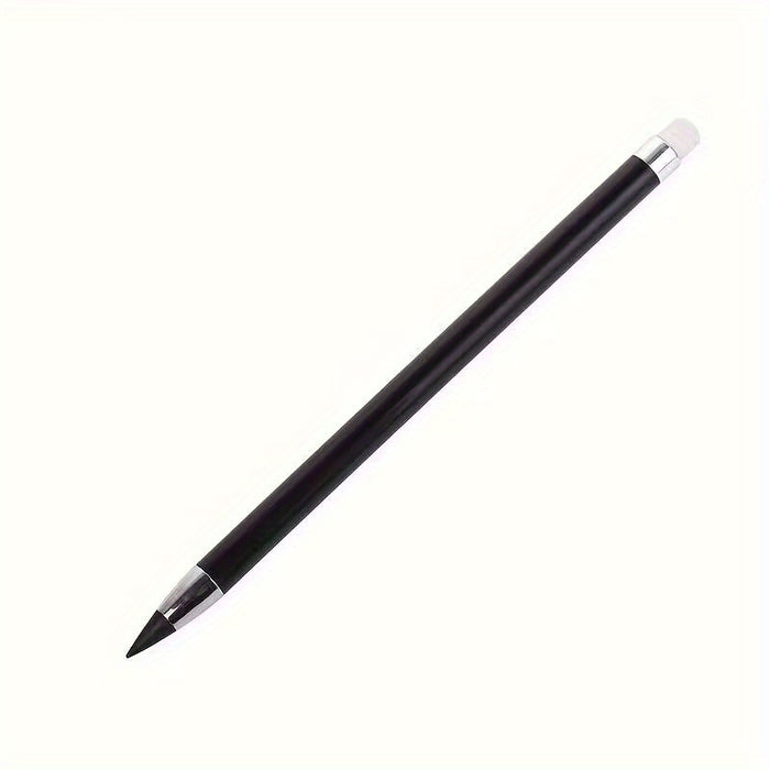1pc Pencil that Never Runs Out Without Sharpening, Black Technology with Eraser, Macaron Color, Durable and Creative Pencil