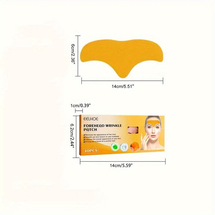 10pcs Forehead Firming Patches - Instantly Smooth & Soften, Dramatically Lift & Tighten Skin