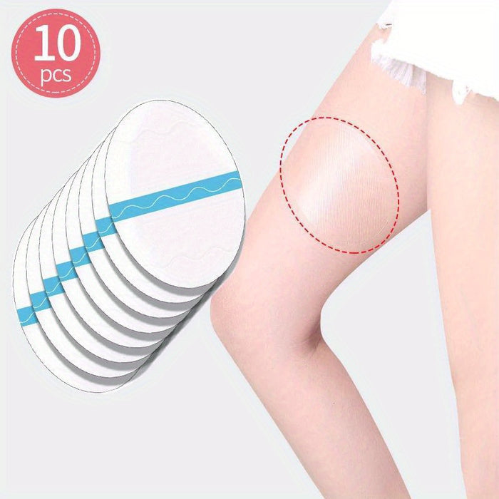 [Invisible Sweat-Absorbing Body Care] 10/20/40pcs Invisible Anti-Friction Thigh Tape - Sweat-Absorbing, Disposable Body Care Stickers