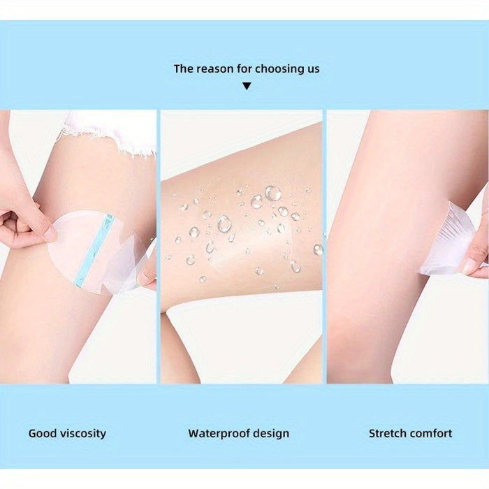 [Invisible Sweat-Absorbing Body Care] 10/20/40pcs Invisible Anti-Friction Thigh Tape - Sweat-Absorbing, Disposable Body Care Stickers
