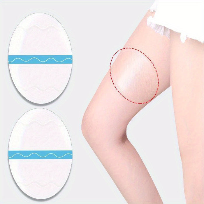 [Invisible Sweat-Absorbing Body Care] 10/20/40pcs Invisible Anti-Friction Thigh Tape - Sweat-Absorbing, Disposable Body Care Stickers