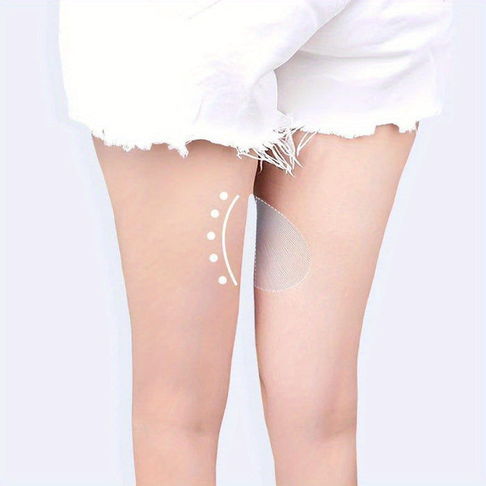[Invisible Sweat-Absorbing Body Care] 10/20/40pcs Invisible Anti-Friction Thigh Tape - Sweat-Absorbing, Disposable Body Care Stickers