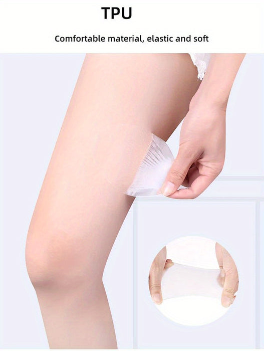 [Invisible Sweat-Absorbing Body Care] 10/20/40pcs Invisible Anti-Friction Thigh Tape - Sweat-Absorbing, Disposable Body Care Stickers