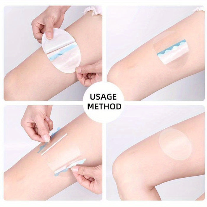 [Invisible Sweat-Absorbing Body Care] 10/20/40pcs Invisible Anti-Friction Thigh Tape - Sweat-Absorbing, Disposable Body Care Stickers