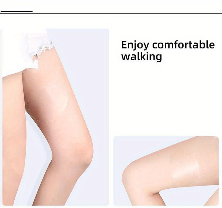 [Invisible Sweat-Absorbing Body Care] 10/20/40pcs Invisible Anti-Friction Thigh Tape - Sweat-Absorbing, Disposable Body Care Stickers