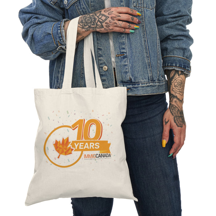 Personalized Natural Tote Bag, Eco-Friendly Canvas Bag, Reusable Shopping Tote, Gift for Her, Fall Celebration Purse