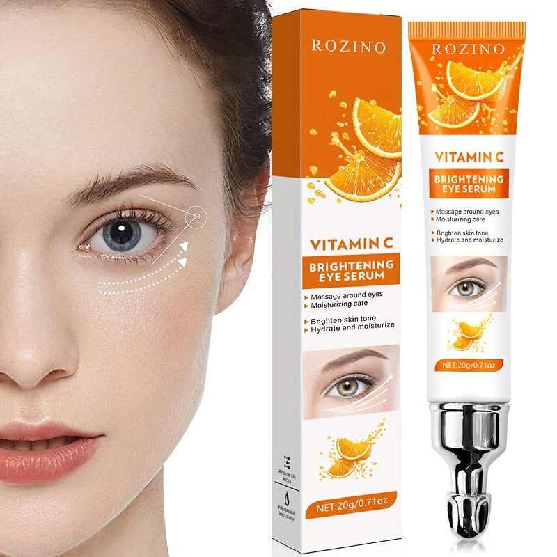 Vitamin C Eye Cream: Rich in Vitamin C And Other Precious Essence, Compact Eye Skin. A Gentle Swipe, Infuse The Vitality of Your Eyes, Show Charming Brilliance