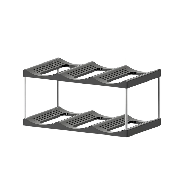 Multilayer Water Bottle Organizer For Stanley Tumbler Organizer Cabinet Stackable Wine Rack Beverage Thermos Storage shelf