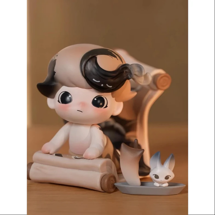 Dimoo Stories In The Cup Series Blind Box Mystery Surprise Box Cute Doll Ornament Toy Gift