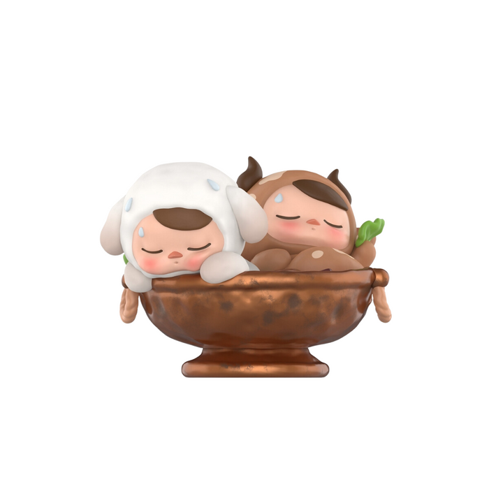 Pucky The Feast Series Gourmet Restaurant Action Figurine Kawaii Doll Toy Cartoon Model Pvc Desktop Doll Toys Festival