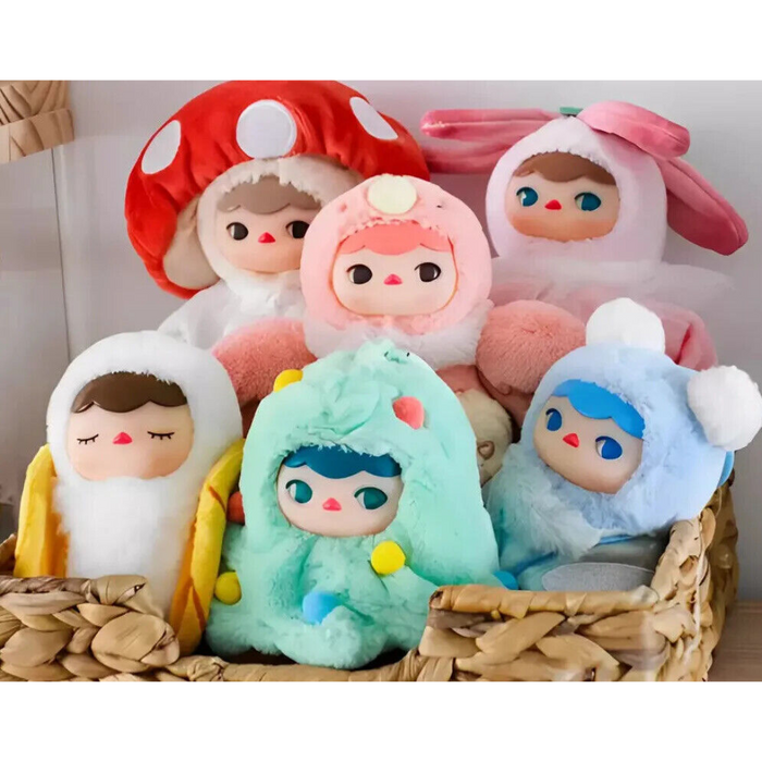 Genuine Pucky Elf Forest Party Series Blind Box Enamel Plush Pendant Collection Desktop Decoration Creative