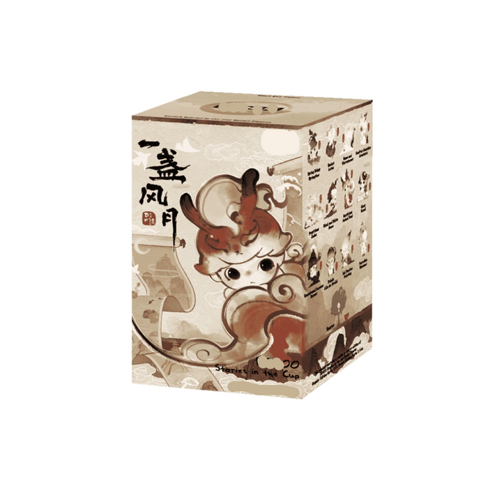 Dimoo Stories In The Cup Series Blind Box Mystery Surprise Box Cute Doll Ornament Toy Gift