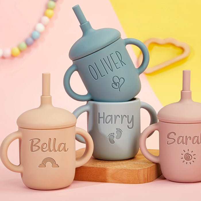 Baby Learning Drinking Cup: Get Ready for Fun with Our Food-Grade Silicone Water Cup!