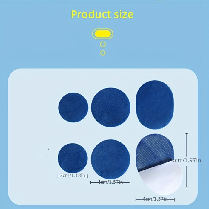 Athletic Shoe Heel Repair Patch - Mesh Upper & Inner Lining Anti-Wear Fabric, Prevents Holes & Cracks, Ideal for Sneaker Restoration, Heel Protection | Snug Fit Design | Textured Surface, Shoe Accessories