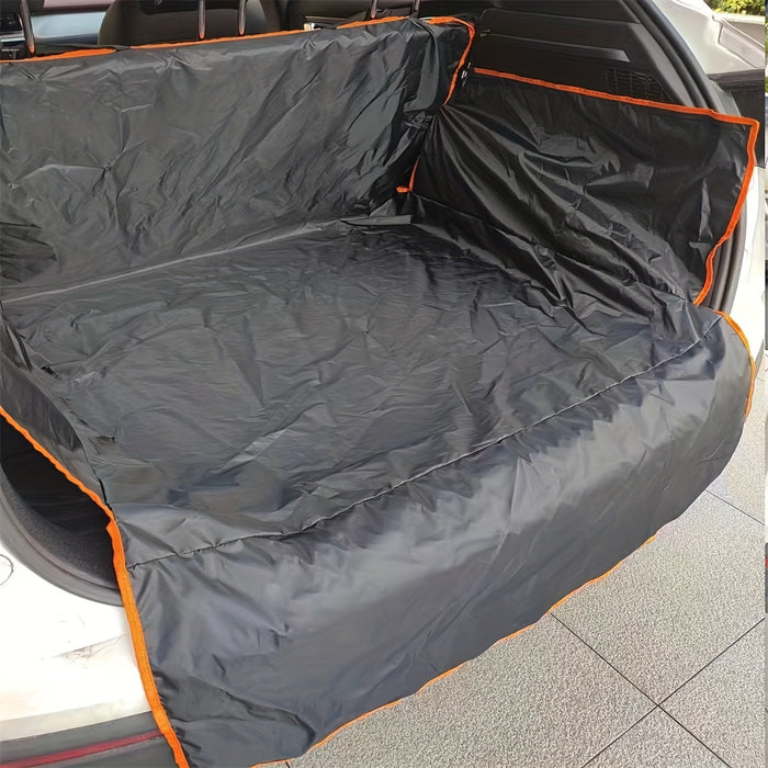 Waterproof & Scratch-Resistant Car Trunk Mat for SUVs, Pet-Friendly Trunk Liner with Dirt-Resistant Backing