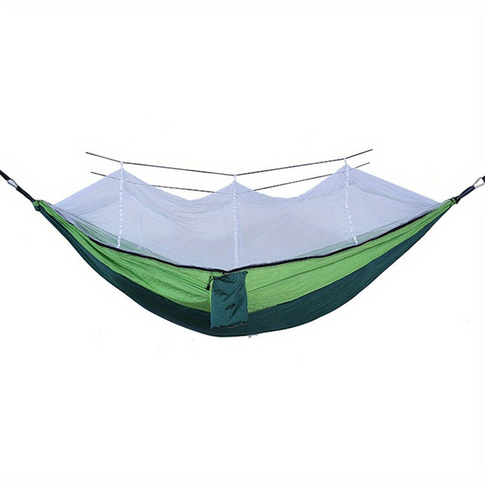 Anti-Rollover Double Hammock with Mosquito Net for Outdoor Camping and Home Use Christmas Gift