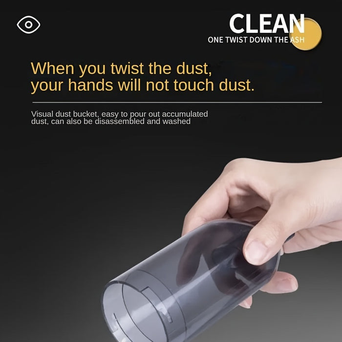3-in-1 Wireless Vacuum Cleaner: Powerful Suction, Air Extraction & Dust Blowing for Home & Car Use