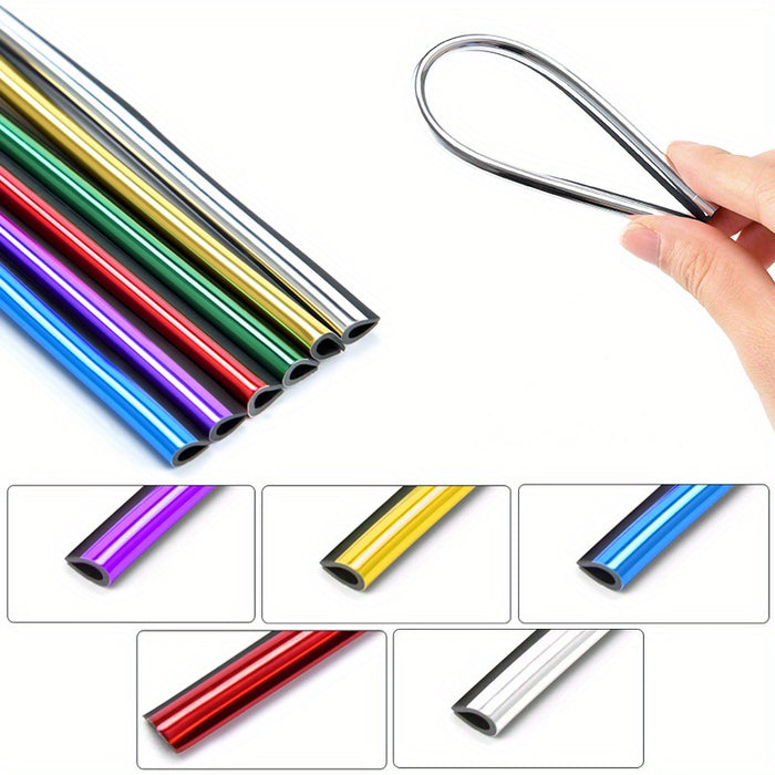 10pcs 10 Pcs Car Air Conditioner Outlet Decorative U-Shape Moulding Trim for Car Styling Door Edge Corner Protector