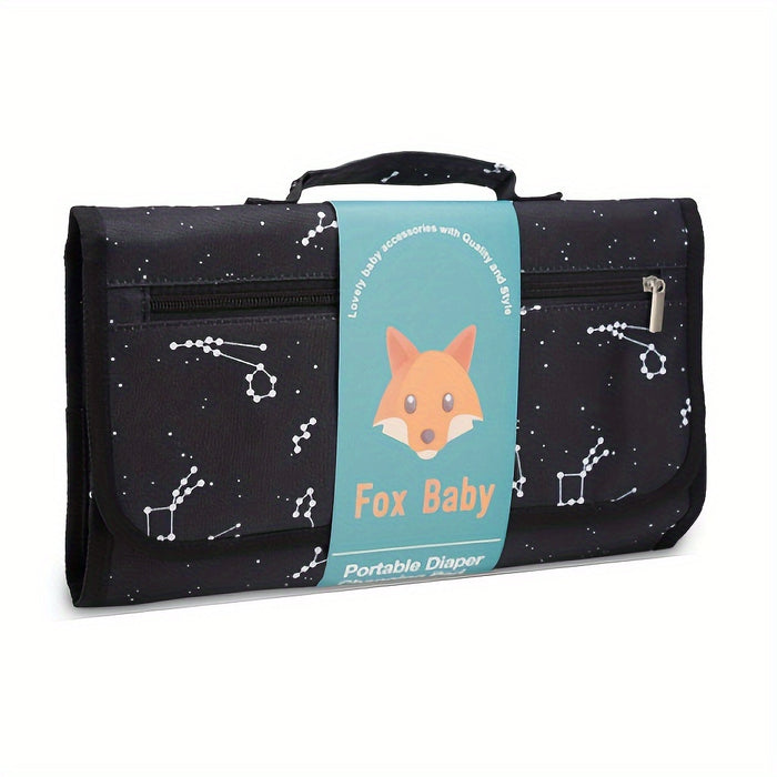 Portable Changing Pad For Baby Diaper Bag Or Changing Table Pad.One-Hand Diaper Change Pad. Waterproof Travel Changing Pad. BabyShower Gifts, Newborn Baby Essentials, Unisex Baby Stuff, ChristmasHalloween Thanksgiving Day Gif