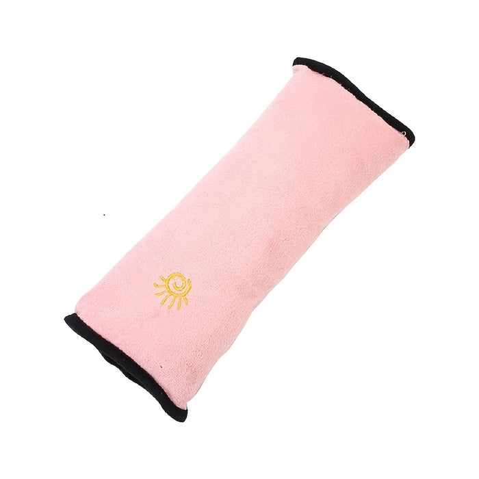 1pc Car Safety Shoulder Guard, Seat Belt Adjustment Retainer, Anti-Strangle Neck Seat Belt, Safety Seat Belt Pillow, Car Belt Plush Breathable Cushion Vehicle Shoulder Protection