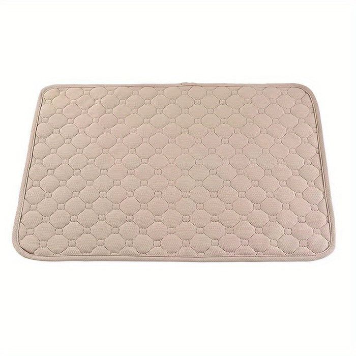 Washable Reusable Pet Pee Pad - Four-Layer Waterproof Dog Training Pad with Absorbent Core - Ideal for Housebreaking, And Travel - Cat Diaper And Dog Mattress Alternative Christmas Gift