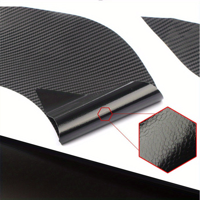 4 pcs 4 Pcs Universal Carbon Fiber Car Door Handle Protectors - Scratch Resistant Adhesive Film