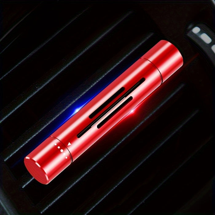 Car Air Freshener Vent Clip with Essential Oil Scents - Aromatherapy Diffuser for Refreshing Fragrance - 5 Scent Sticks and Holder
