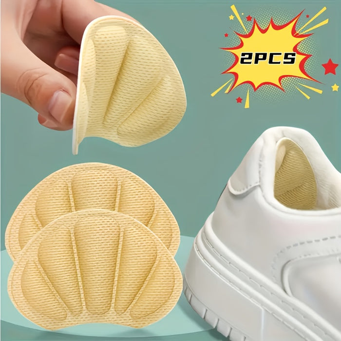 A Pair of Sports Shoes with Heel Stickers for Men And Women, Designed to Prevent Slipping And Rubbing at The Heel, Adjustable Half-Size Insoles.
