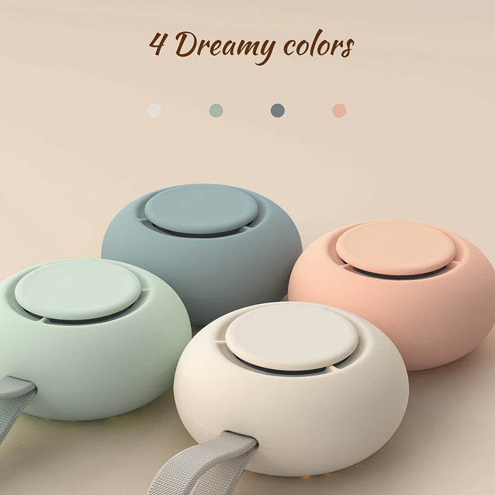 Portable Baby Sound Machine [White Noise For Babies Kids Adults][Baby Sleep Soother][12 Soothing Sounds] 15 Hours Battery Life, Registry Gift, Baby Shower, Clips On Baby Stroller