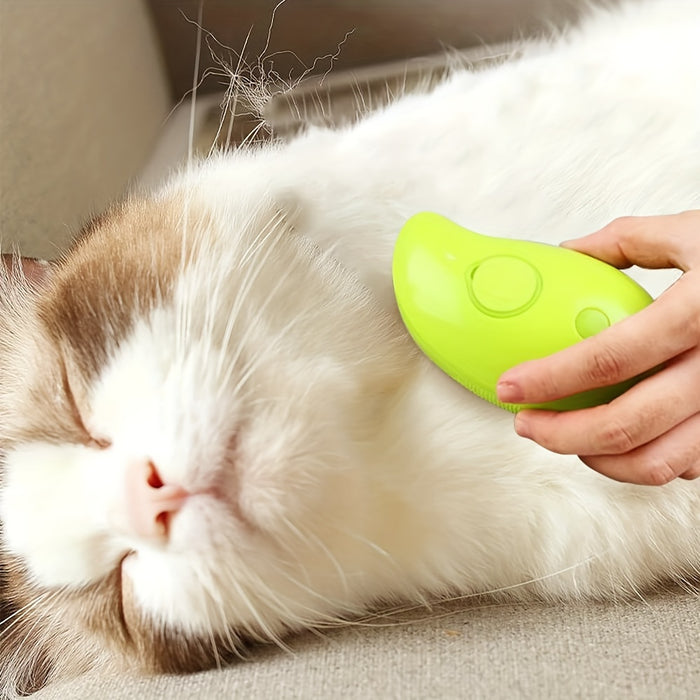 Cleaning & Massage Combs For Pets, Charging Cat Comb Floating Hair Removal Comb, Pet Care Pet Grooming Brush For Cats Pet Steam Brush Electric Spray Massage Cat And Dog Remove Tangled And Loose Hair