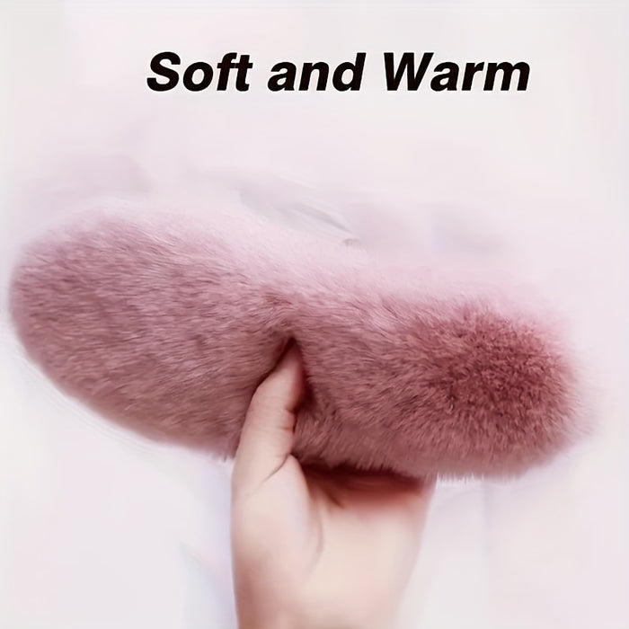 Unisex Winter Wool Shoe Inserts - 1 Pair Thick Fluffy Warm Insole, Cold-Resistant Breathable Sweat-Absorbent Comfort Soft Sole Pads, Casual Fluff Material, Professionally Cleanable - Non-Braided