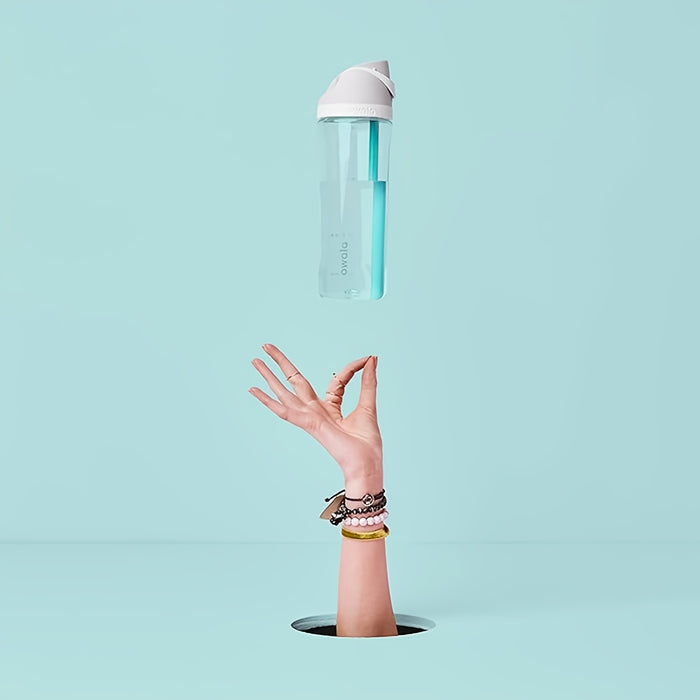 Owala FreeSip Tritan Travel Bottle — Food-Safe, BPA-Free; One-Touch Flip Lid, Leakproof Lock & Handle, FreeSip Dual Mode Sip (Suck/Drink), Portable for On-the-Go Use, Durable Anti-Drop Design