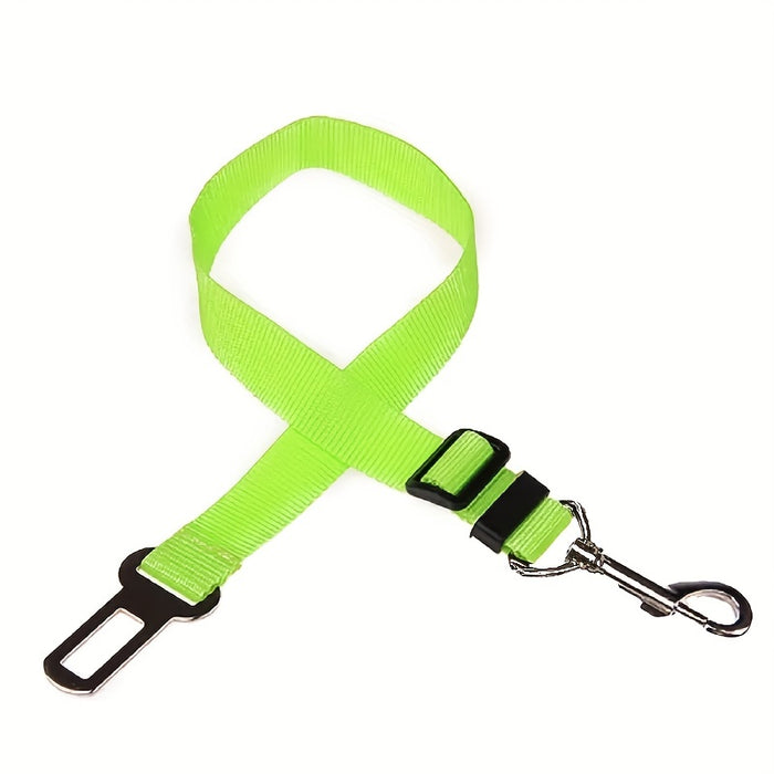 1pc Adjustable Car Seatbelt Harness for Pets, Dog & Cat Safety Seat Belt Lead