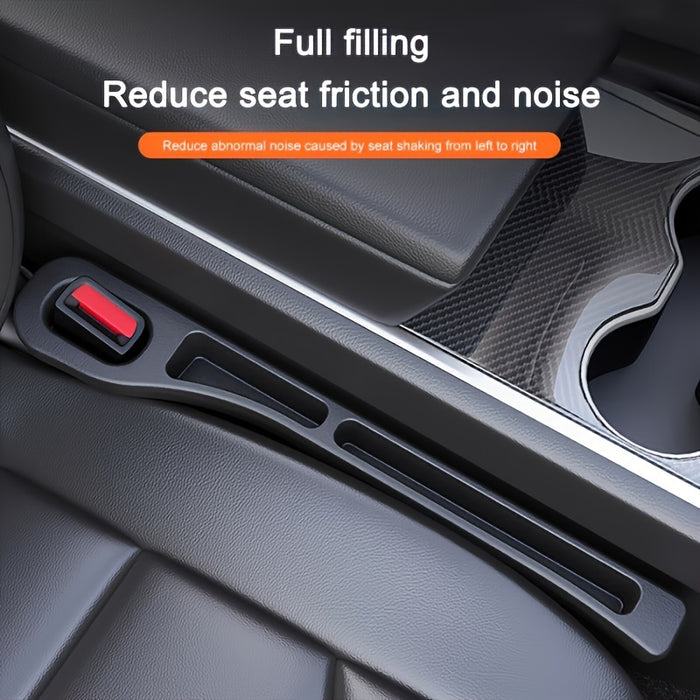 2pcs Car Seat Gap Organizer - Dual Slot Design for Keys, Phones, Cards & Coins