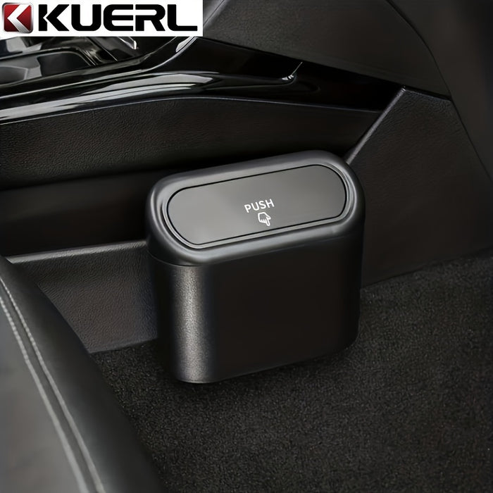 1pc Car-mounted Trash Can, Car Mini Garbage Bin, Car Storage Box, Car Organizer, Car Essential Accessories Christmas Gift