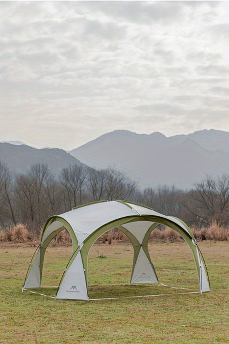 8-10 Person Outdoor Camping Dome Tents, Round Large Canopy, Portable Awning Pergola Canopy Tent