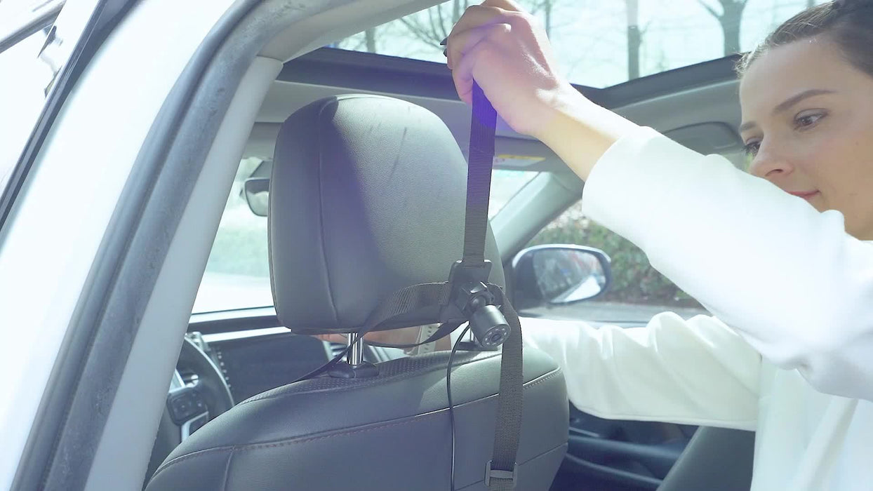 Baby Car Mirror, View Infant In Rear Facing Seat With Wide Crystal Clear View, Camera Aimed At Baby-Easily To Observe The Baby'S Every Move