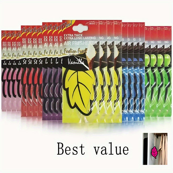 2/6/12/24pcs Car Air Freshener Smell Car Perfume For Car Interior Accessories Air Freshener Customization.