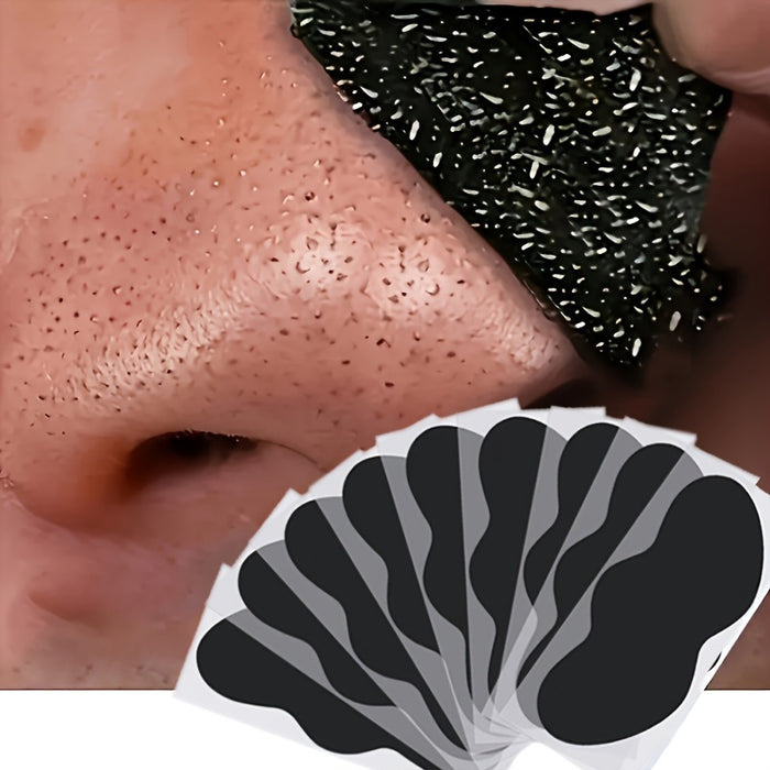 10pcs Deep Cleansing Nose Paste Mask Activated Charcoal Cleansing Nasal Spot Dot