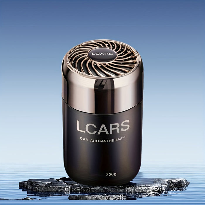 1pc LCARS Car Aromatherapy Balm - Long-Lasting Fragrance for Vehicle, Home, and Office Use - Elegant Men'S Cologne Scent - Odor Eliminator - Single Pack
