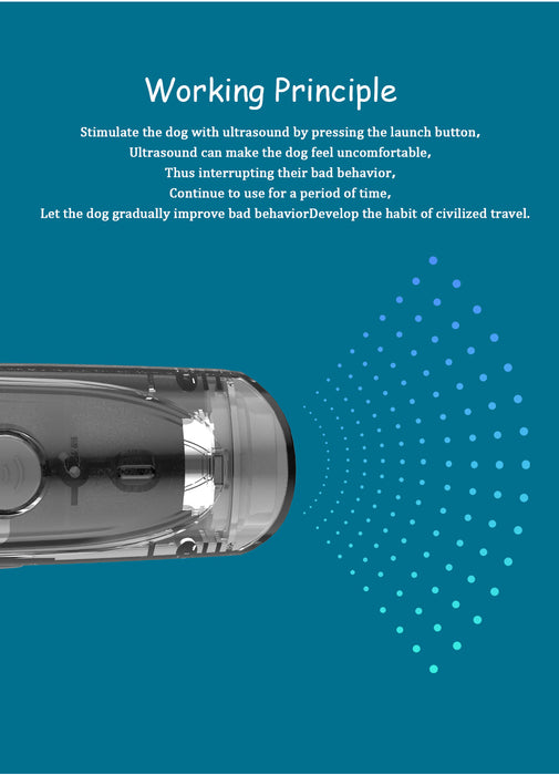Stop Unwanted Barking Instantly with this Automatic Ultrasonic Dog Repellent Device