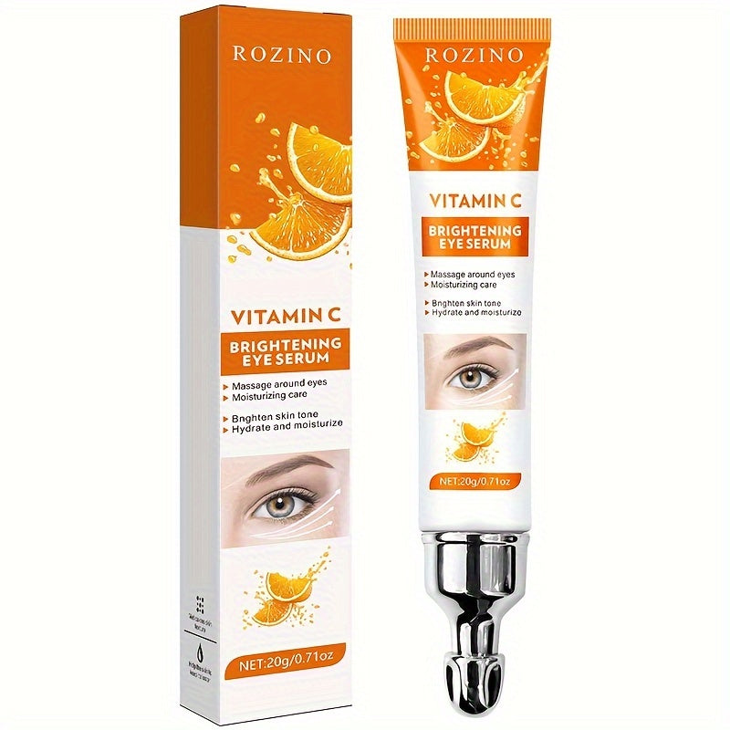Vitamin C Eye Cream: Rich in Vitamin C And Other Precious Essence, Compact Eye Skin. A Gentle Swipe, Infuse The Vitality of Your Eyes, Show Charming Brilliance