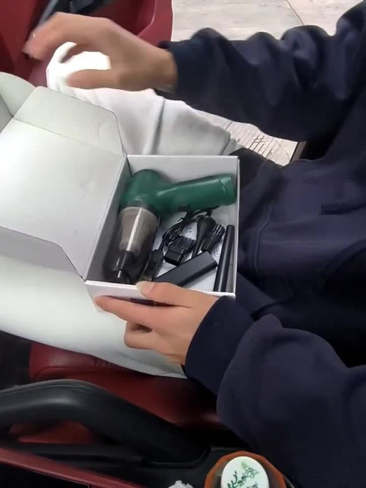 3-in-1 Wireless Vacuum Cleaner: Powerful Suction, Air Extraction & Dust Blowing for Home & Car Use