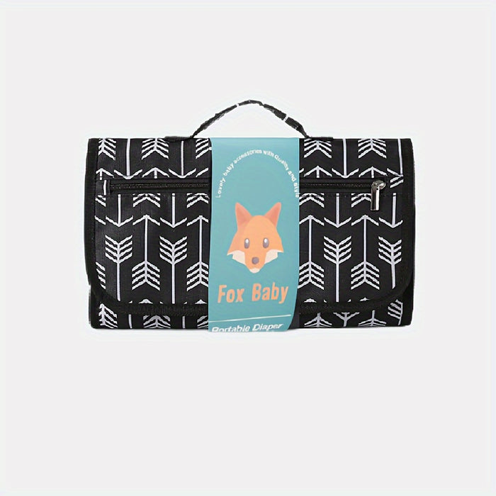 Portable Changing Pad For Baby Diaper Bag Or Changing Table Pad.One-Hand Diaper Change Pad. Waterproof Travel Changing Pad. BabyShower Gifts, Newborn Baby Essentials, Unisex Baby Stuff, ChristmasHalloween Thanksgiving Day Gif