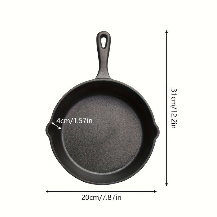 3PCS\4PCS\5pcs Cast Iron Skillet Set, Cast Iron Pan Without Coating Set, 6 Inch/8 Inch/10 Inch Cast Iron Frying Pan, Household Pan, Kitchen Accessories, Home Cook