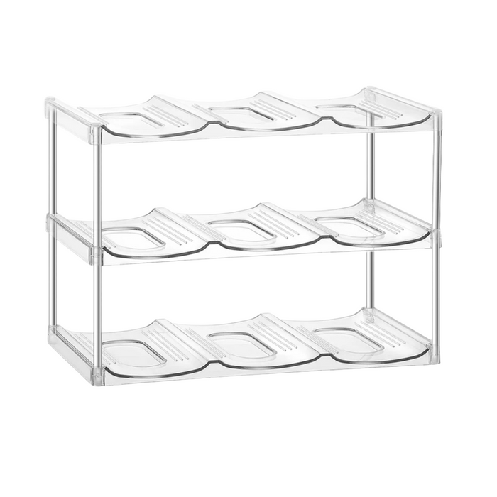 Multilayer Water Bottle Organizer For Stanley Tumbler Organizer Cabinet Stackable Wine Rack Beverage Thermos Storage shelf