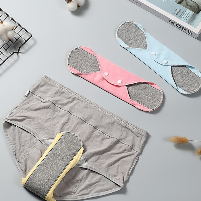 Adult Washable Pads for Underwear, Available in Packs of 1, 4, Or 6, Designed for Seniors with Waterproof And Leak-Proof Features.