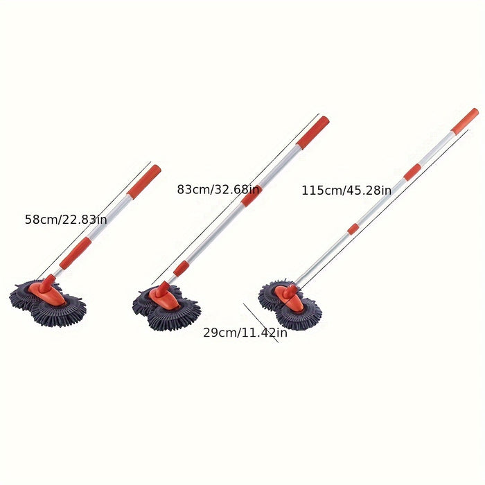 Double Head Suspended 360 Degree Rotating Car Wash Brush 1pc
