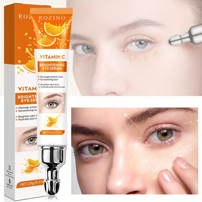 Vitamin C Eye Cream: Rich in Vitamin C And Other Precious Essence, Compact Eye Skin. A Gentle Swipe, Infuse The Vitality of Your Eyes, Show Charming Brilliance